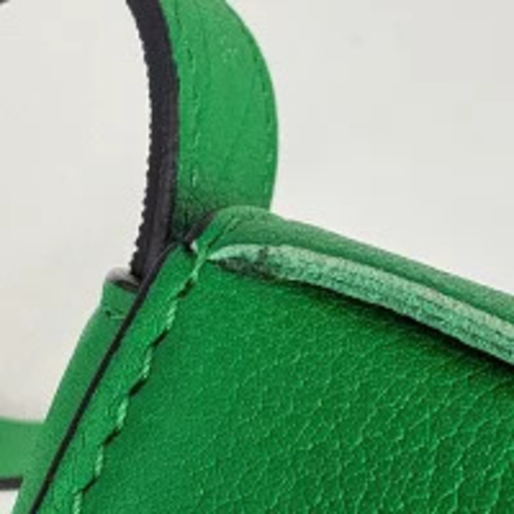 Bottega Veneta Cassette Shoulder Bag Maxi Intrecciato Leather Green - Picture 4 of 7